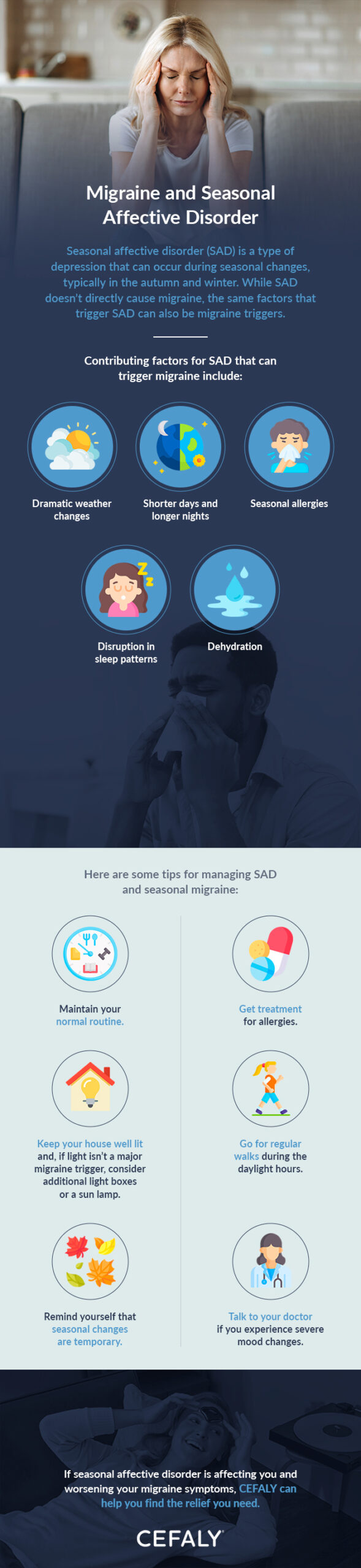 Migraine and Seasonal Affective Disorder