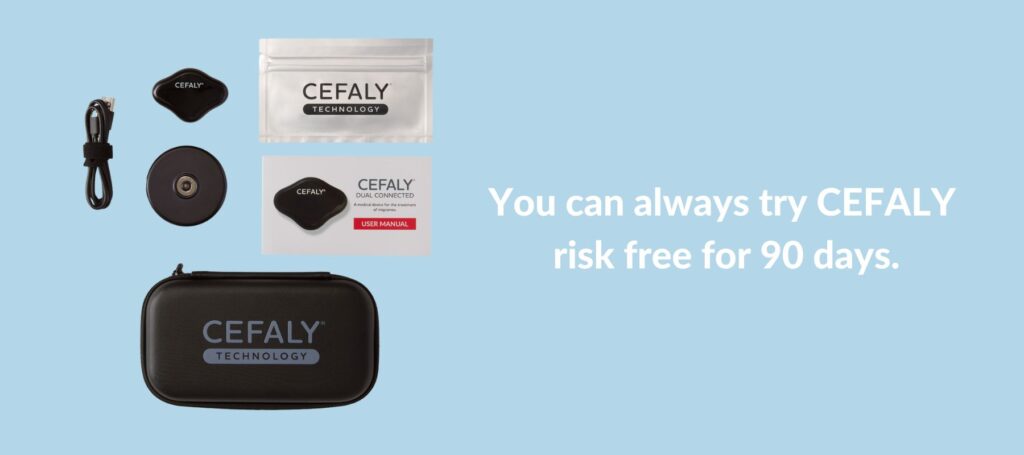 cefaly connected device device cefaly connected