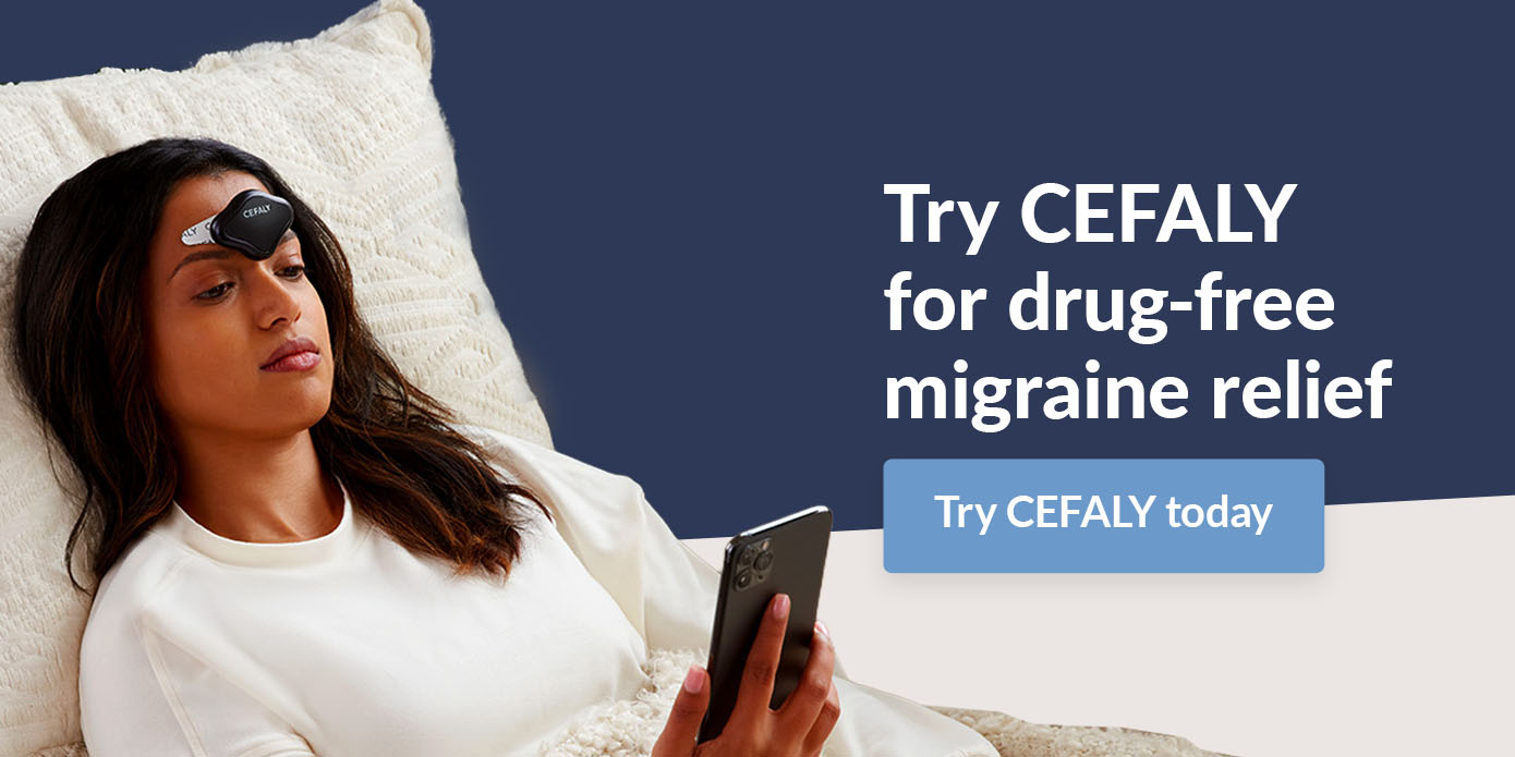 Try CEFALY for drug-free migraine relief 