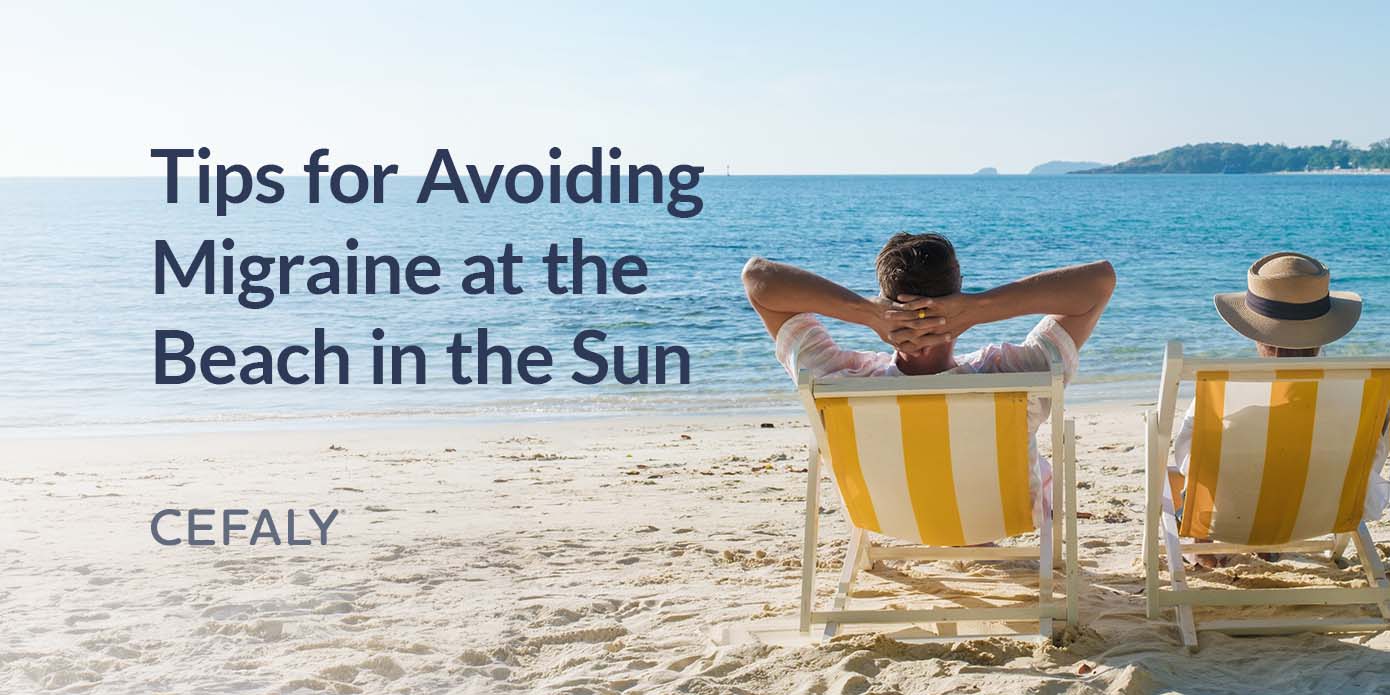 Tips for Avoiding Migraine at the Beach in the Sun